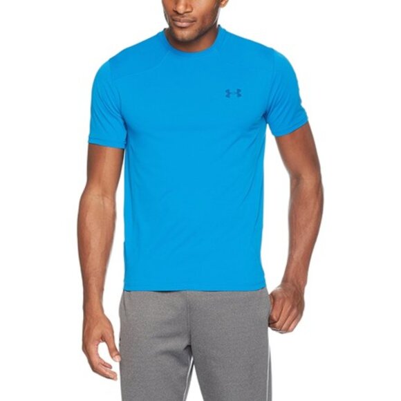 Under Armour Sunblock Shirt, Blue, Sz. S. - Picture 3 of 3